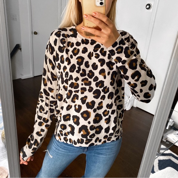 Marks & Spencer Sweaters - 🐆 MARKS & SPENCER LEOPARD PRINT KNIT JUMPER!